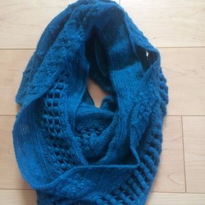 Blue Loop Scarf